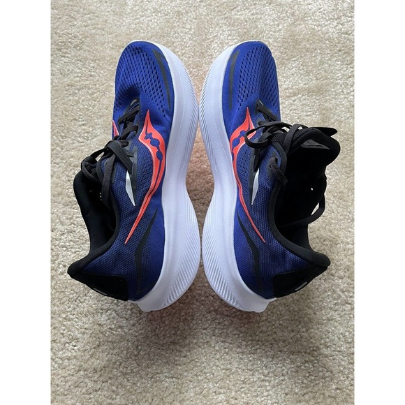 Saucony Ride 15 Men’s Size 11.5 PWRRUN ‘Sapphire Vizired’ Running Shoe S20729-16 main image 11